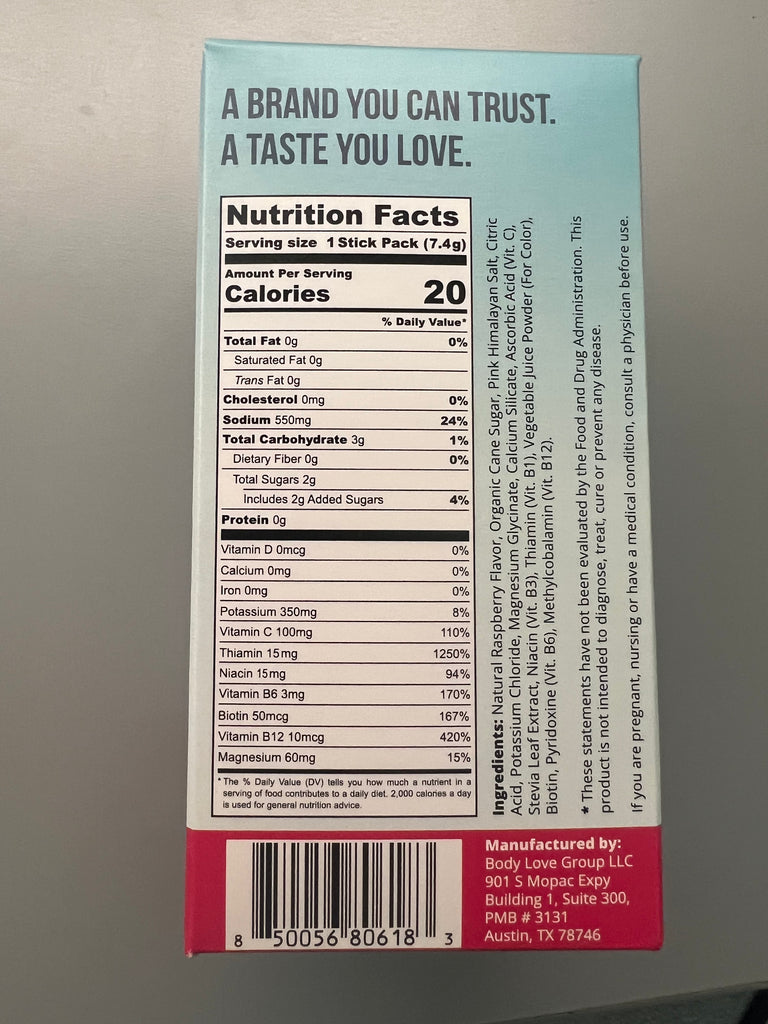 Hydration - Electrolytes Mix + Metabolic Support